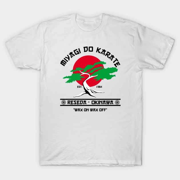 Miyagi do karate T-Shirt by carloj1956